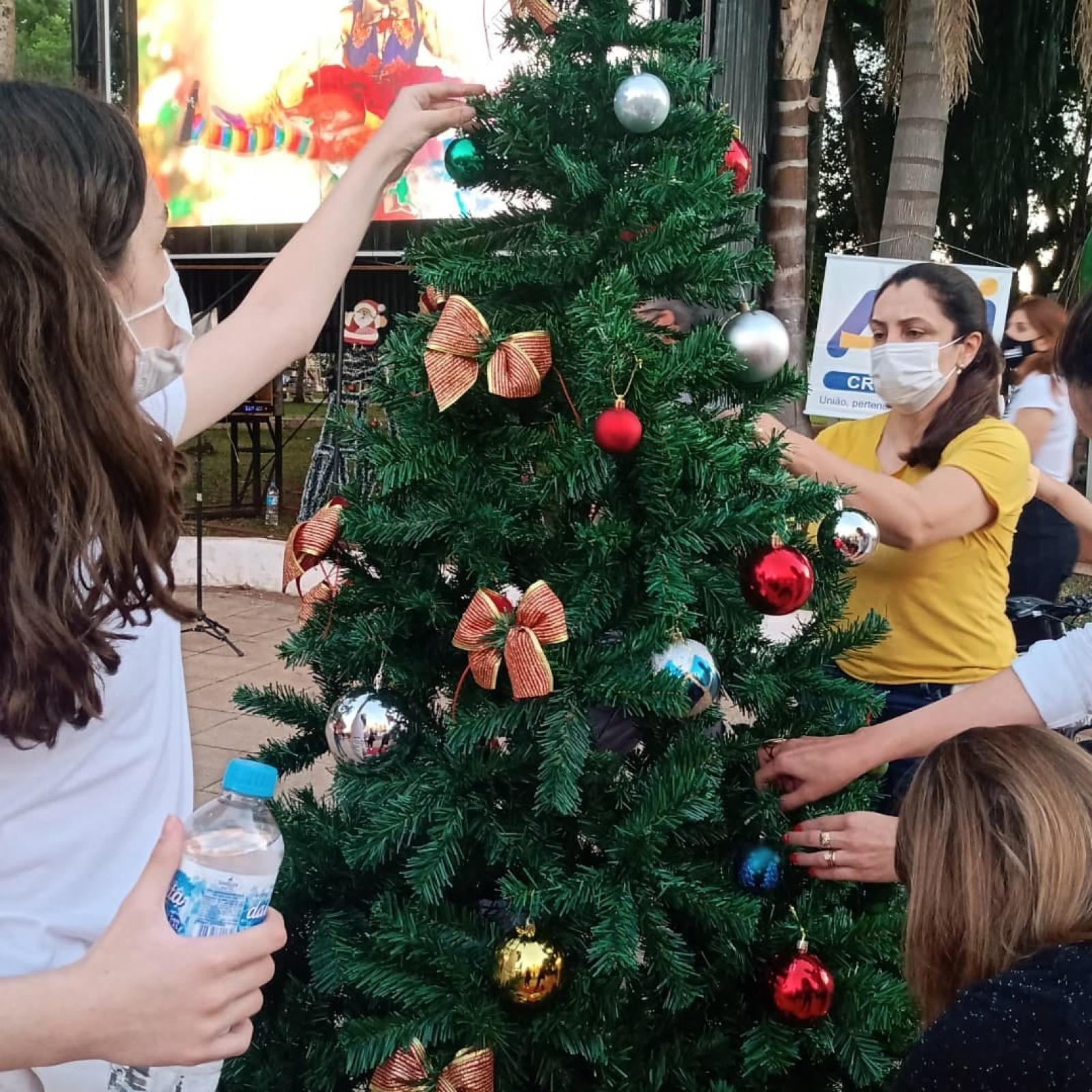 HRSL participa do 1º Caminho das árvores de Natal