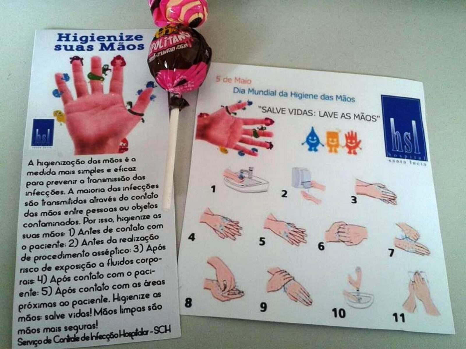 Dia Mundial da Higienização das mãos