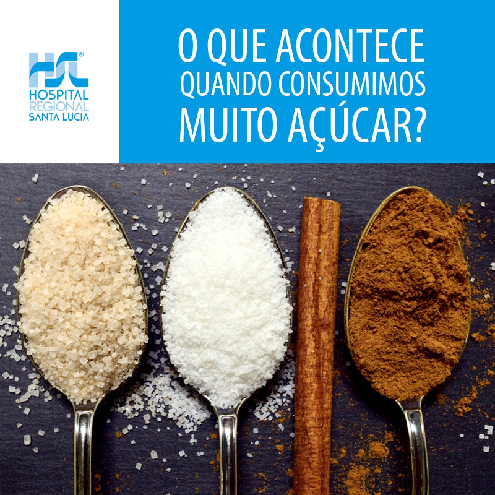 O que acontece quando consumimos muito açúcar?