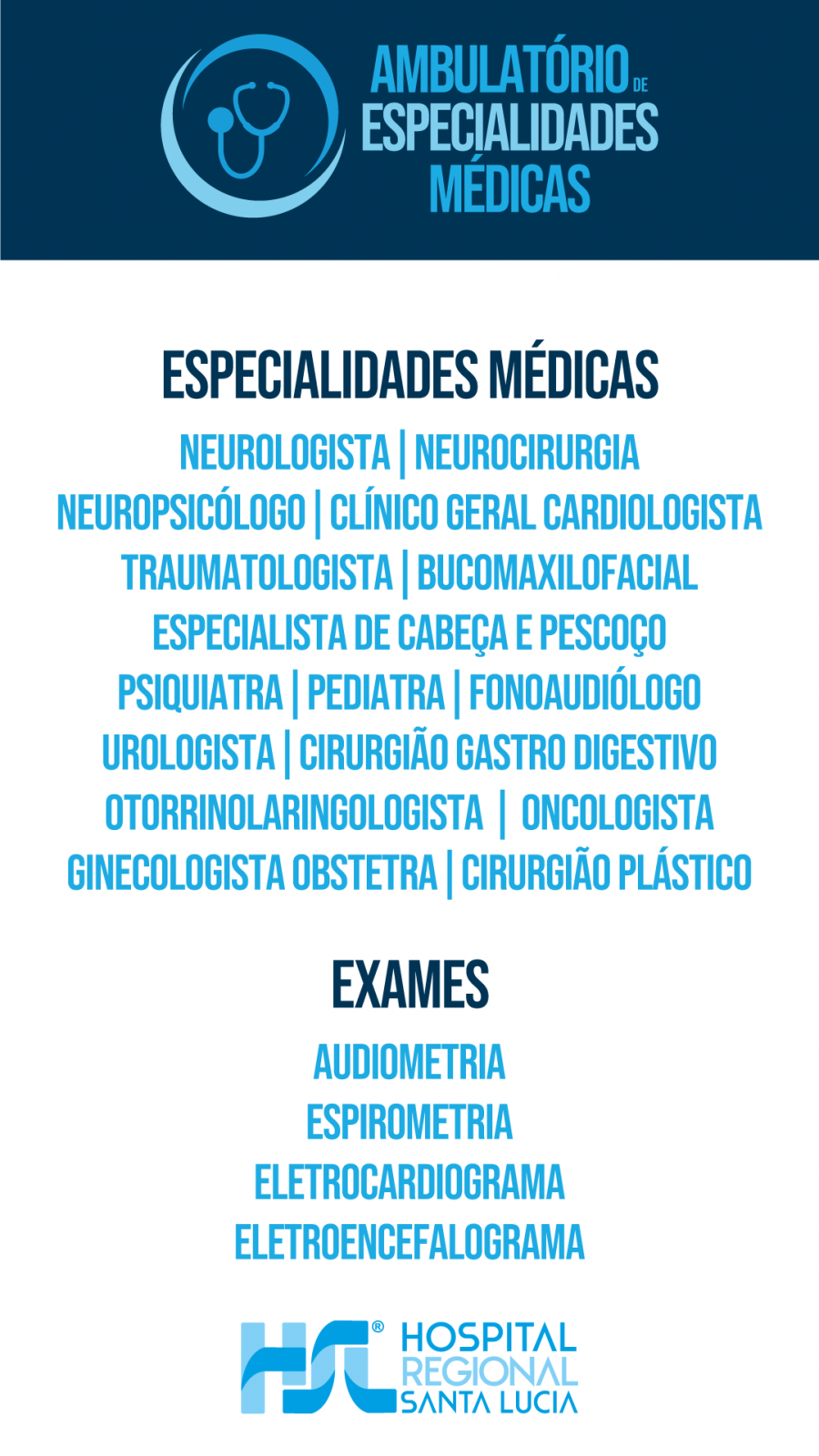 AMBULATÓRIO DE ESPECIALIDADES MÉDICAS