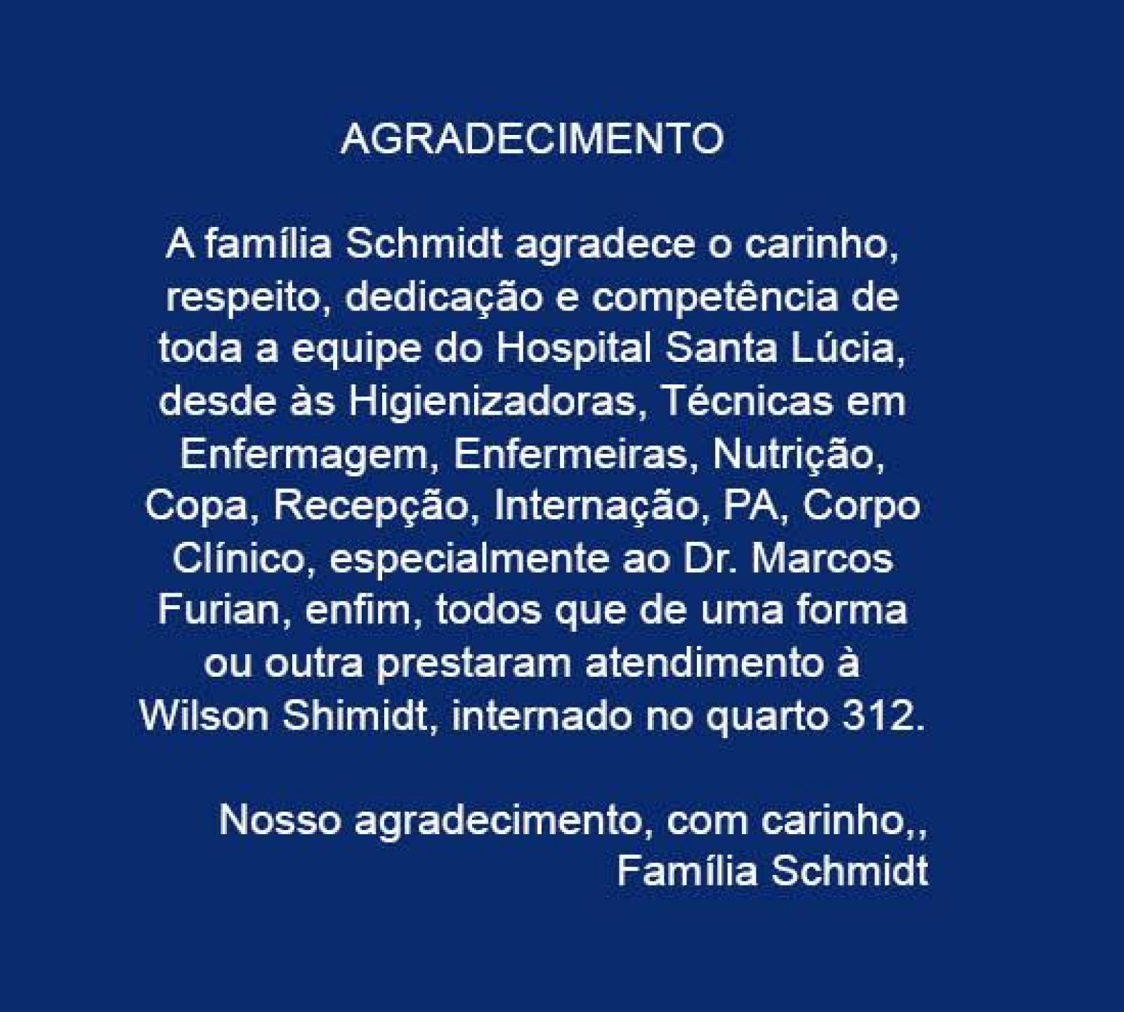 Agradecimento