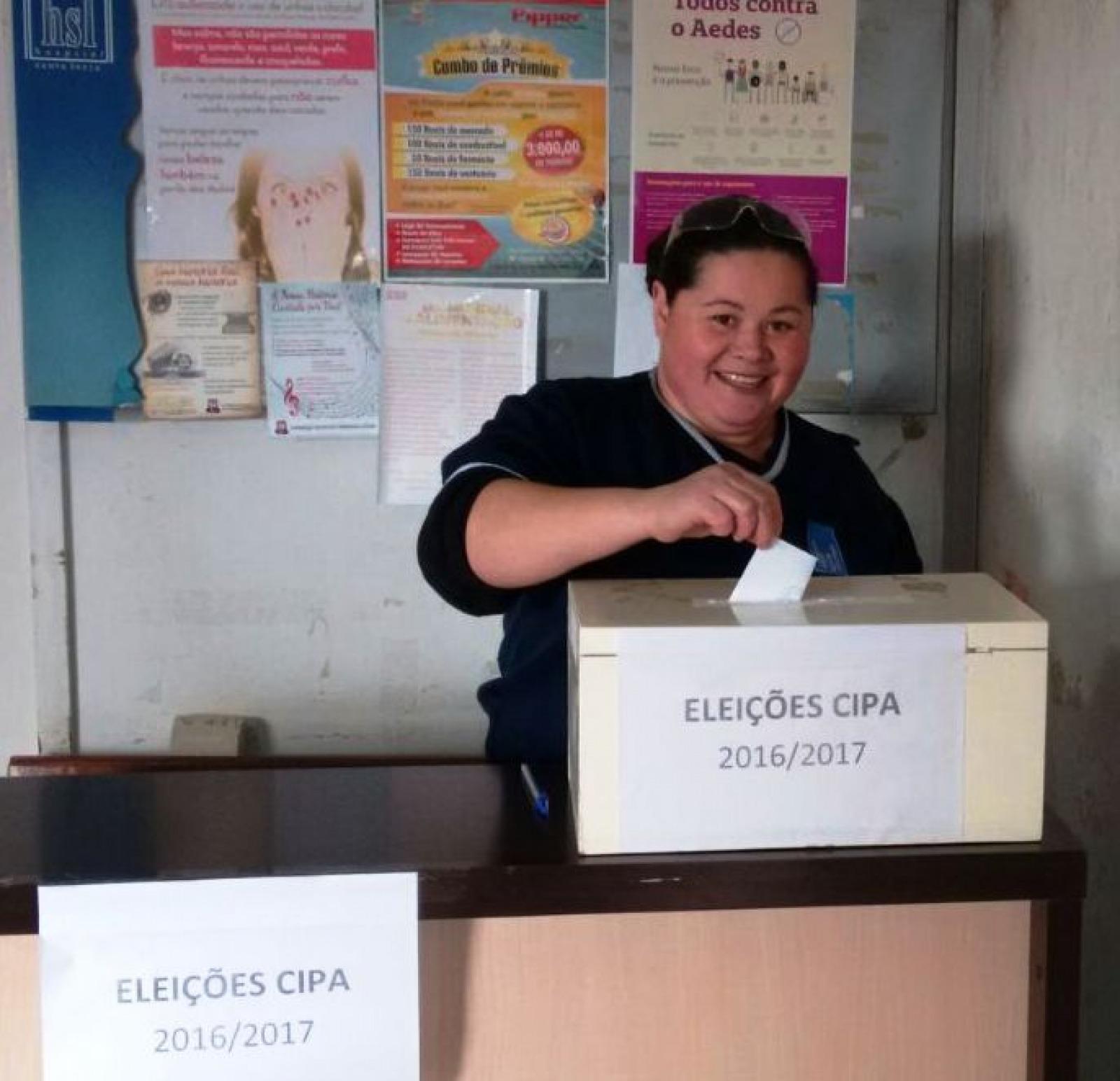 Eleição da CIPA/2016 no Hospital Santa Lúcia