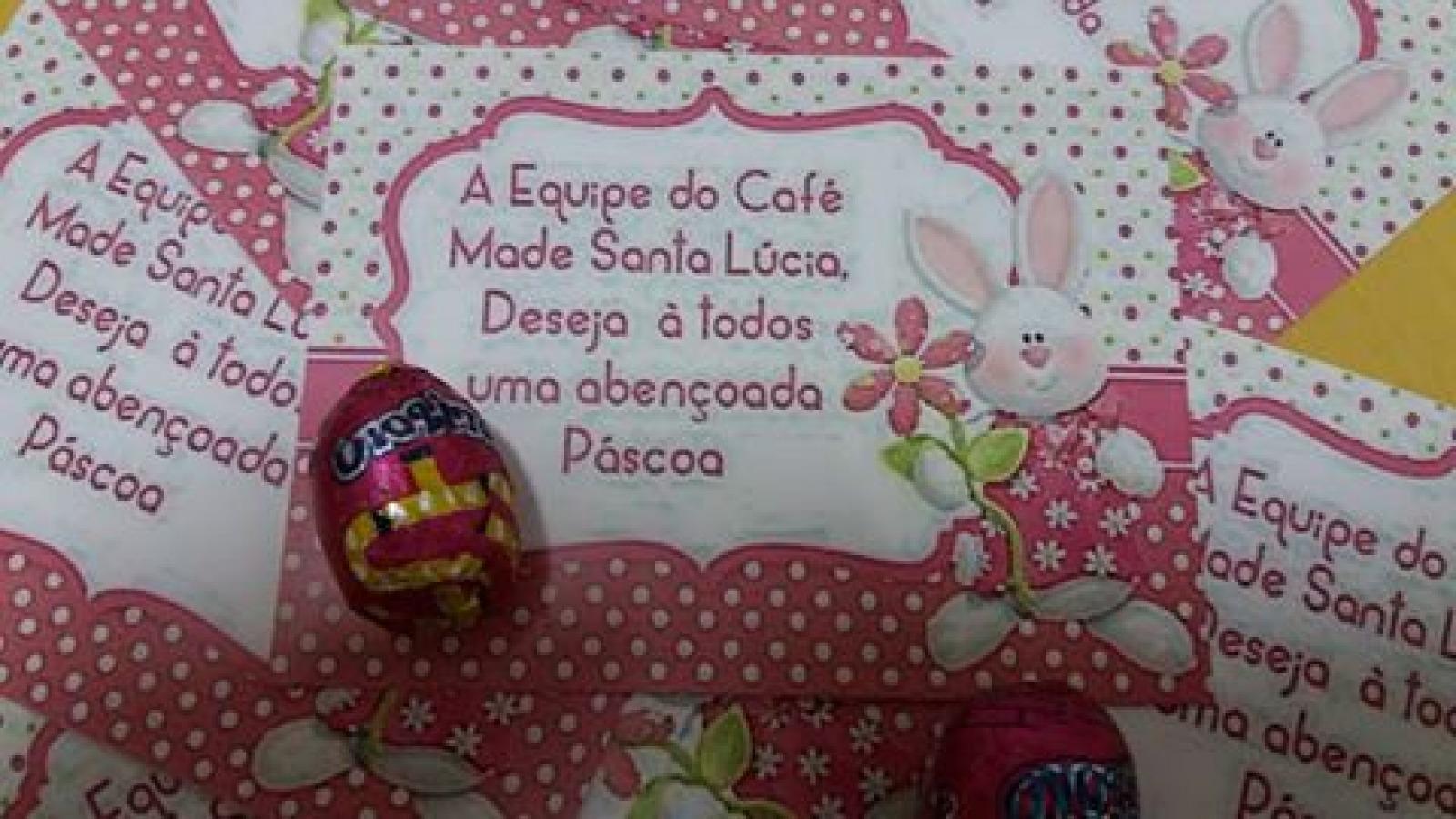 Páscoa Café Made Santa Lúcia