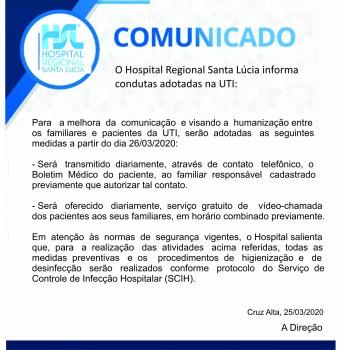 Novas Medidas de Prevenção