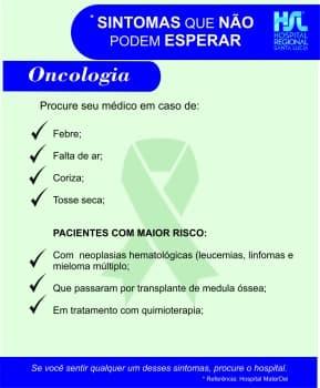 Sintomas que não podem esperar - ONCOLOGIA